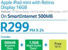 Apple iPad Mini With Retina Display 16GB-On SmartInternet 500MB