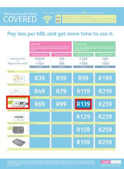 Telkom Mobile : (Valid until 20 Aug 2014), page 9
