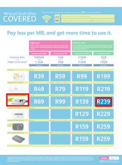 Telkom Mobile : (Valid until 20 Aug 2014), page 9
