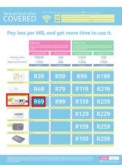 Telkom Mobile : (Valid until 20 Aug 2014), page 9