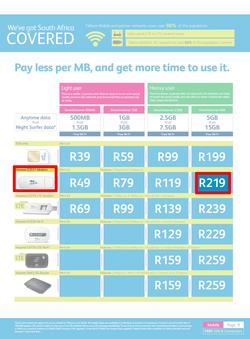 Telkom Mobile : (Valid until 20 Aug 2014), page 9