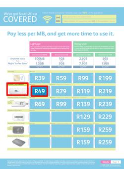 Telkom Mobile : (Valid until 20 Aug 2014), page 9