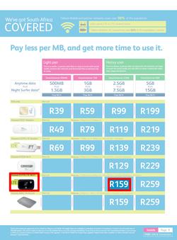 Telkom Mobile : (Valid until 20 Aug 2014), page 9