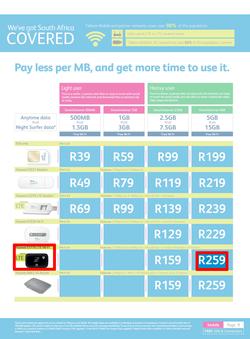Telkom Mobile : (Valid until 20 Aug 2014), page 9