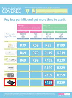 Telkom Mobile : (Valid until 20 Aug 2014), page 9