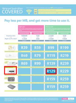 Telkom Mobile : (Valid until 20 Aug 2014), page 9