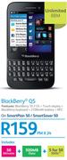 BlackBerry Q5-On Smart Plan 50/Smart Saver 50