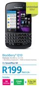BlackBerry Q10-On Smart Plan 50