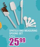 Spatula And Measuring Spoons Set 8 Piece