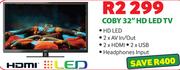 Coby 32" HD LED TV