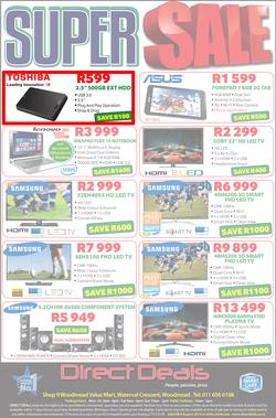 Direct Deals : Super Sale (Valid until 4 Aug 2014), page 1