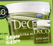Deco Ultra Matt White - 10L