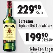 Jameson Triple Distilled Irish Whiskey-750ml