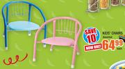 Kids Chairs Assorted-Each