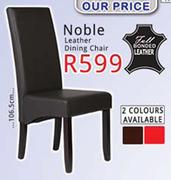 Noble Leather Touch Dining Chair