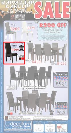 Decofurn Cape Town : Sale (Valid until 31 Jul 2014)2, page 1