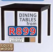 Solid Wood Dining Tables