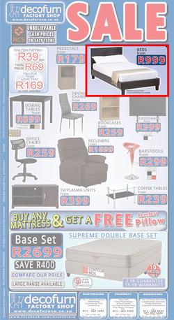 Decofurn Johannesburg : Sale (Valid until 21 Jul 2014), page 1