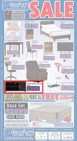 Decofurn Johannesburg : Sale (Valid until 21 Jul 2014), page 1