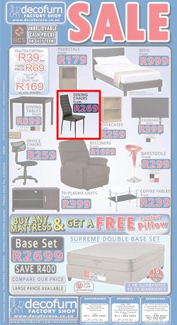 Decofurn Johannesburg : Sale (Valid until 21 Jul 2014), page 1