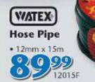 Watex Hose Pipe 12015F-12mmx15m