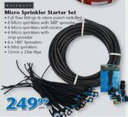 Kaupmann Micro Sprinkler Starter Set-Per Set