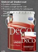 Deco 20Ltr Universal Undercoat-Each