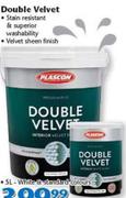 Plascon 5Ltr Double Velvet-Each