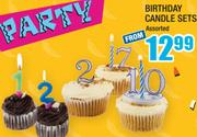 Birthday Candle Sets Assorted