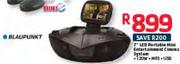 Blaupunkt 7" LED Portable Mini Entertainment Cinema System