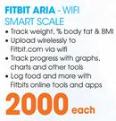 Fitbit Aria WiFi Smart Scale-Each