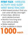 Fitbit Flex Wireless Activity And Sleep Wrist Band Tracker-Each