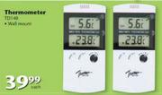 Thermometer Wall Mount TD140-Each