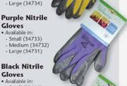 Efekto Purple Nitrile Gloves-Per Pair
