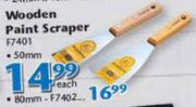 Wooden Paint Scraper(50mm)-Each