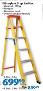 Fibreglass Step Ladder 8 step-2.4m