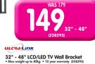 Ultra Link 32-48" LCD/LED TV Wall Bracket