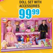 Doll Set With Accessories