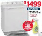 Defy 6Kg Twin Tub+ Handy Andy Powder