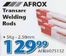 Afrox Transarc Welding Rods 2.50mm AFRW075132-5Kg