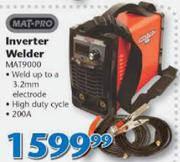 Mat-Pro Inverter Welder MAT9000