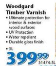 Woodgard 5Ltr Timber Varnish-Each