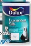 Dulux 5Ltr Wash'n Wear Luxurious Silk-Each