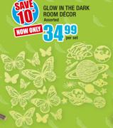 Glow In The Dark Room Decor Assorted-Per Set