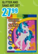 Glitter And Sand Art Set