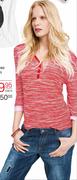 Kelso Ladies Henley Tops 