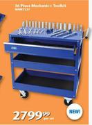 Worksman 36-Piece Mechanic's Toolkit WMKT237