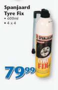 Spanjaard Tyre Fix 4 x 4 - 600ml 