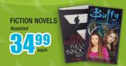 Fiction Novels Assorted-Each