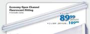 Economy Open Channel Flourescent Fitting 2x36W Excluding Tubes